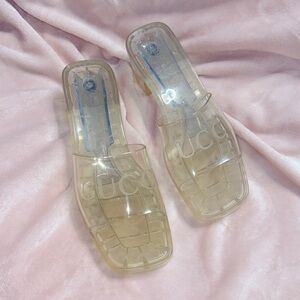 Gucci Transparent Sandals